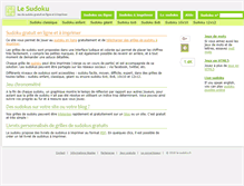Tablet Screenshot of le-sudoku.fr
